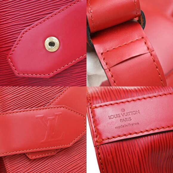 LOUIS VUITTON LV Sac De Paul PM Shoulder Bag Epi Leather Red M80197 80EE934 - Picture 8 of 11
